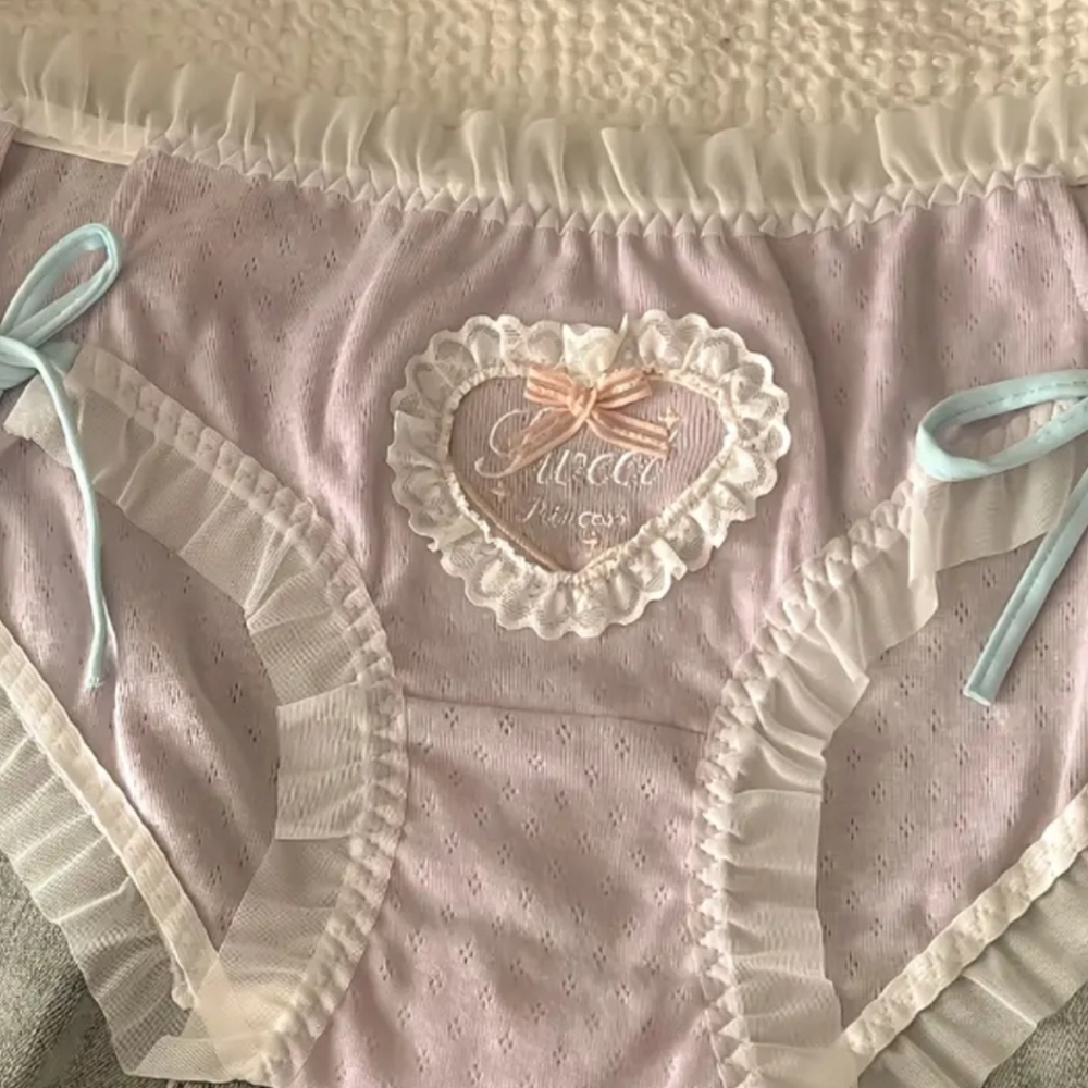 Pink/Purple/Blue Ruffled Panties Set - Picture 2 of 3